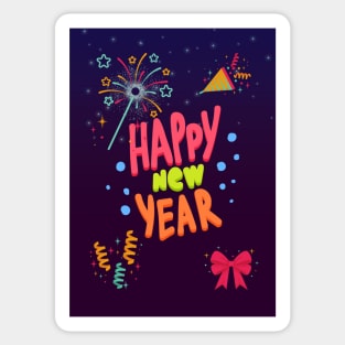 happy new year Sticker